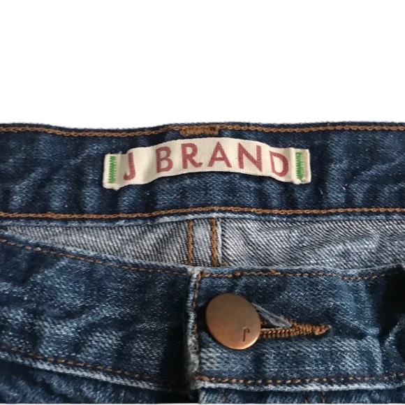 J Brand Mako Distressed Cuffed Denim Shorts Sz 31 - Picture 6 of 15